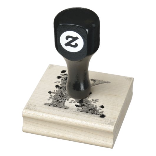 Rose "K" ラバースタンプ (スタンプ)