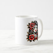Rose Lady Mug コーヒーマグカップ (正面右)