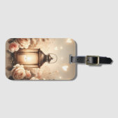 Rose Lantern Glow Bouquet ラゲッジタグ (正面横)