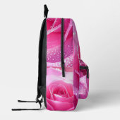 Rose Love Pillow with Frederic Mistral Roses プリントバックパック (左)