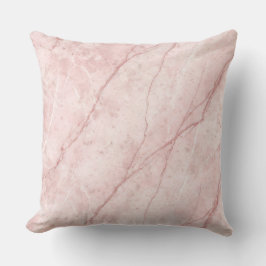 Rose Marble Organic Dusty Rose Blush  クッション