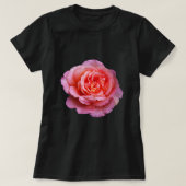 Rose mit tautropfen tシャツ (デザイン正面)