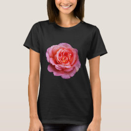 Rose mit tautropfen tシャツ