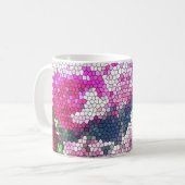 Rose Mosaic Mug コーヒーマグカップ (正面左)