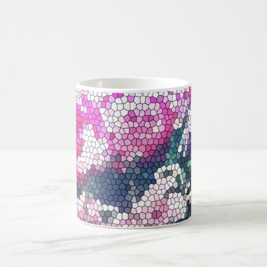 Rose Mosaic Mug コーヒーマグカップ (中央)