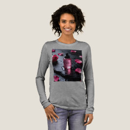 Rose Noir ラグジュアリースキンケア 長袖Tシャツ トライブレンドＴシャツ