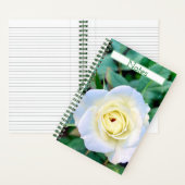 Rose notebook that can also be a journal.  ノートブック (内側)