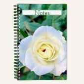 Rose notebook that can also be a journal.  ノートブック (正面)
