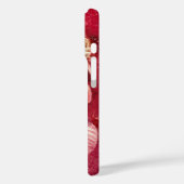 ROSE on Red Background Case-Mate iPhoneケース (裏面 / 左)