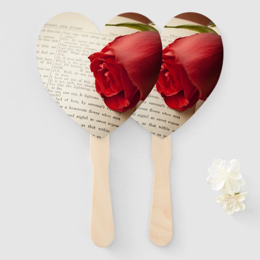 Rose on Shakespeare ハンドファン (正面&裏面)