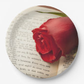 Rose on Shakespeare ペーパープレート (正面)