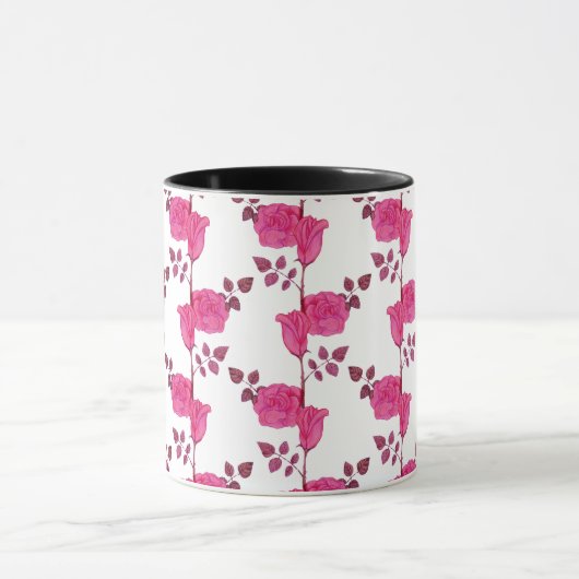 Rose on the Vine Classic Mug マグカップ (中央)