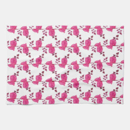 Rose on the Vine Kitchen Towel キッチンタオル