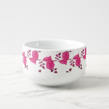 Rose on the Vine Soup Mug