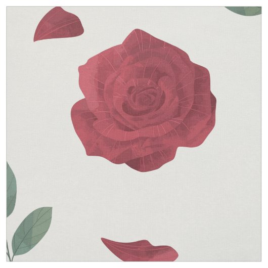 Rose Pattern Fabric ファブリック (見本)