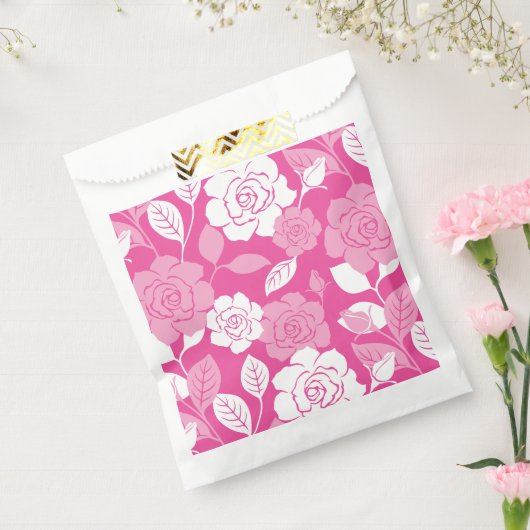 ROSE PATTERN (PINK) フェイバーバッグ (封をした状態)