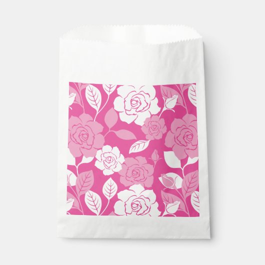 ROSE PATTERN (PINK) フェイバーバッグ (正面)