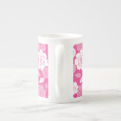 ROSE PATTERN (PINK) ボーンチャイナマグカップ (裏面)