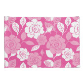 ROSE PATTERN (PINK) 枕カバー (裏面-右)