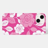 ROSE PATTERN (PINK) Case-Mate iPhoneケース (裏面 (横))