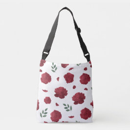 Rose Pattern Shoulder Bag | Tote Bag クロスボディバッグ