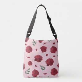Rose Pattern Shoulder Bag | Tote Bag クロスボディバッグ