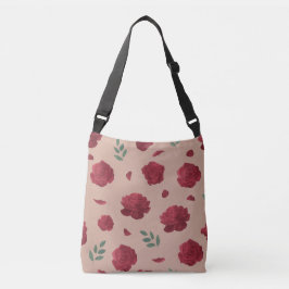 Rose Pattern Shoulder Bag | Tote Bag クロスボディバッグ