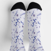 Rose Pattern Women's Socks ソックス (上部)