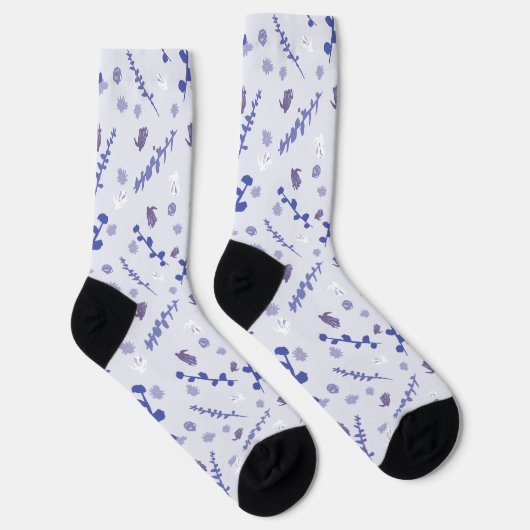 Rose Pattern Women's Socks ソックス (右)