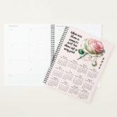 Rose & Pearl June Verse – 2026 Full-Year Planner プランナー手帳 (ディスプレー)