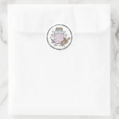 Rose Petal Bath Soak ラベル イラスト | フラワー (バッグ)
