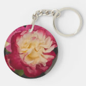 Rose Photo on Acrylic Key chain 2-sided キーホルダー (裏面)