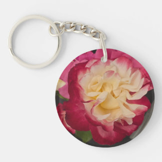 Rose Photo on Acrylic Key chain 2-sided キーホルダー