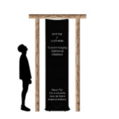 Rose Pink Fabric Wedding Welcome Banner 横断幕