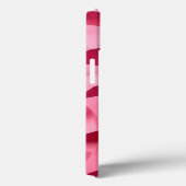 Rose Pink Geometric iPhone Case with 3D Texture Case-Mate iPhoneケース (裏面 / 右)