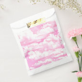 Rose Pink Happy Clouds Decor フェイバーバッグ (封をした状態)