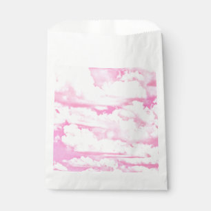 Rose Pink Happy Clouds Decor フェイバーバッグ