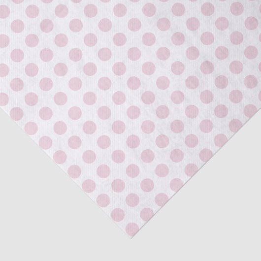 Rose Pink Polka Dot Decoupage 薄葉紙 (詳細)