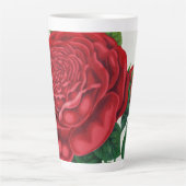 Rose Print Rochester Lithographing and Printing Co カフェラテマグ (正面)