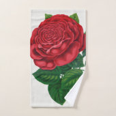 Rose Print Rochester Lithographing and Printing Co バスタオルセット (ハンドタオル)