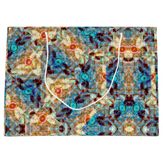 Rose Prism Whirl ラージペーパーバッグ (正面)