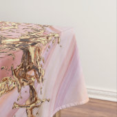Rose quartz and pastel pink marble テーブルクロス (インサイチュ)