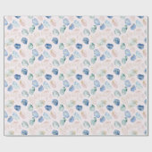 Rose Quartz Lapis Lazuli Crystals ラッピングペーパー (フラット)
