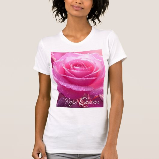Rose Queen (pink magenta edition) Tシャツ (正面)