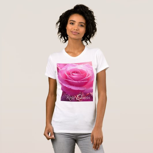 Rose Queen (pink magenta edition) Tシャツ (正面フル)