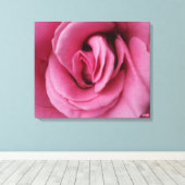 Rose Queen Romance Stretched Canvas Print キャンバスプリント (インサイチュ (ウッドフロア))