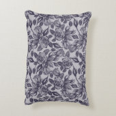 Rose Rectangle Accent Pillow アクセントクッション (裏面(縦))