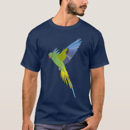 Rose ringed parakeet tシャツ