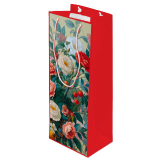 Rose & Romance Wine Gift Bag ワインギフトバッグ