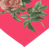 Rose Roses Rosen ショートテーブルランナー (コーナー)